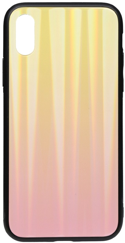 

Панель TOTO Aurora Print Glass Case для Apple iPhone X/Xs Pink