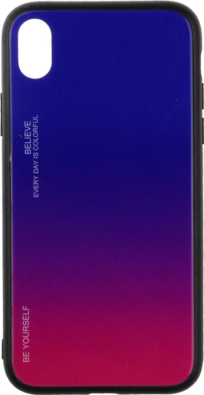 

Панель TOTO Gradient Glass Case для Apple iPhone Xr Lilac