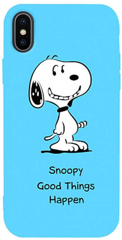 

Панель TOTO Matt TPU 2mm Print Case для Apple iPhone X/Xs #64 Snoopy Sky Blue
