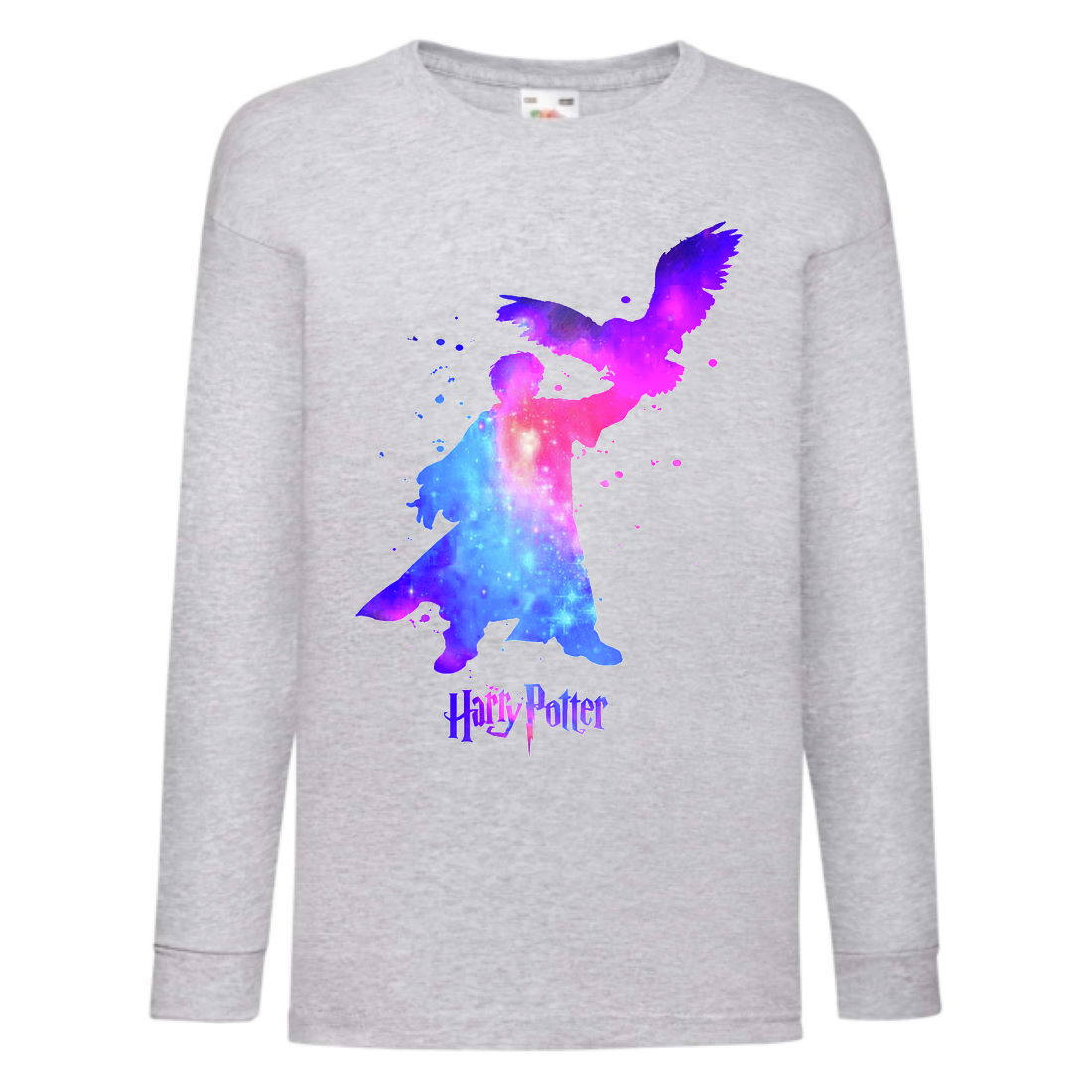 

Лонгслив реглан Гарри Поттер 2 (Harry Potter) серый (HPO gr 002) 140 см
