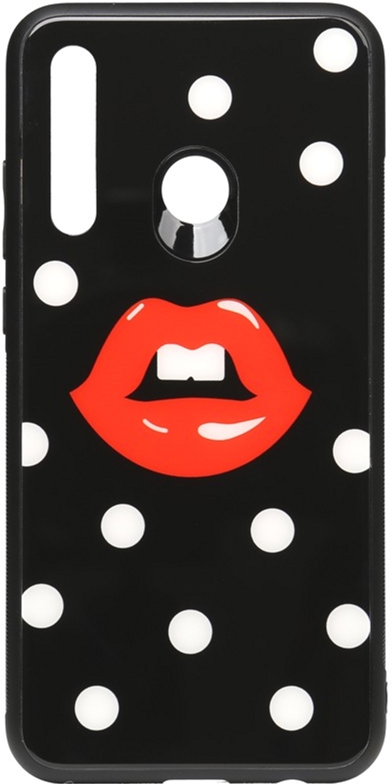 

Панель TOTO Cartoon Print Glass Case для Huawei P Smart+ 2019 Red Lips