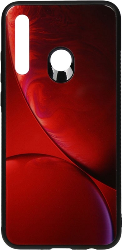 

Панель TOTO Print Glass Space Case для Huawei P Smart+ 2019 Rubin Red