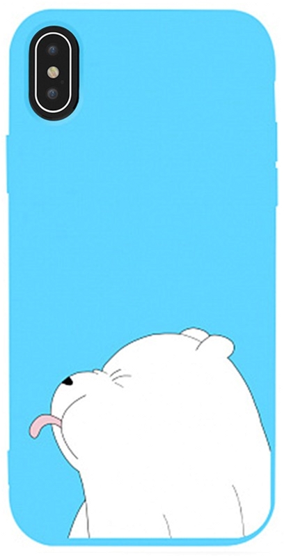 

Панель TOTO Matt TPU 2mm Print Case для Apple iPhone Xs Max #57 Bear Tongue Sky Blue