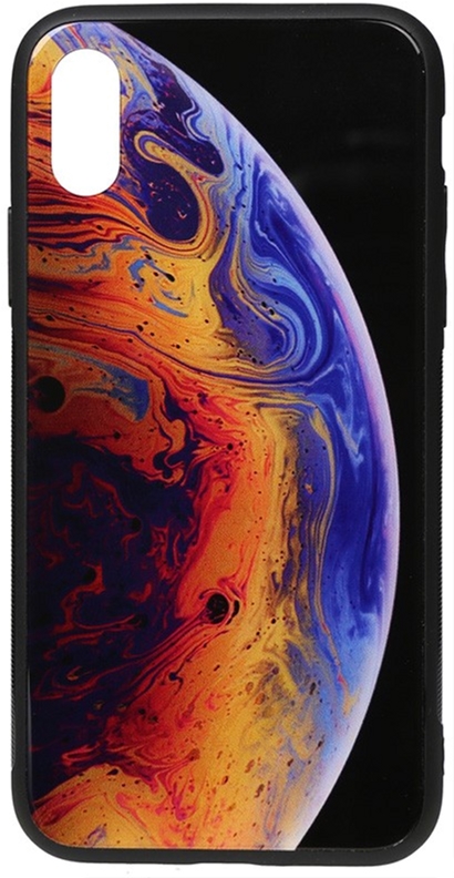 

Панель TOTO Print Glass Space Case для Apple iPhone Xs Max Violet