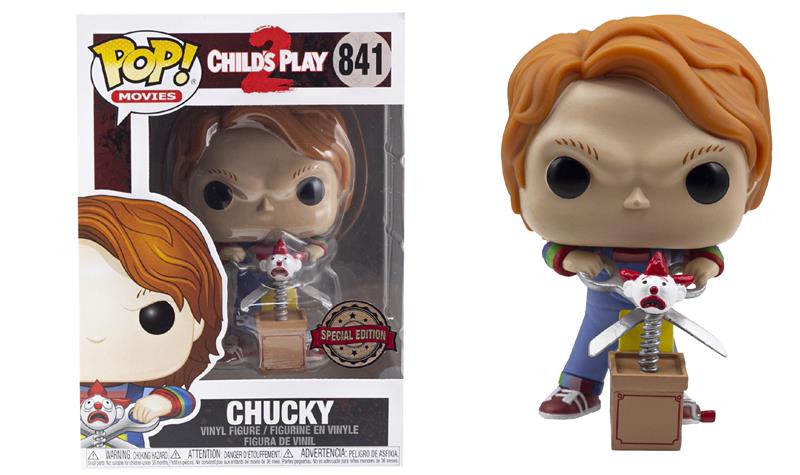 

Коллекционная фигурка Funko POP! Vinyl: Horror: Chucky w/Buddy & Giant Scissors (Exc) 44836