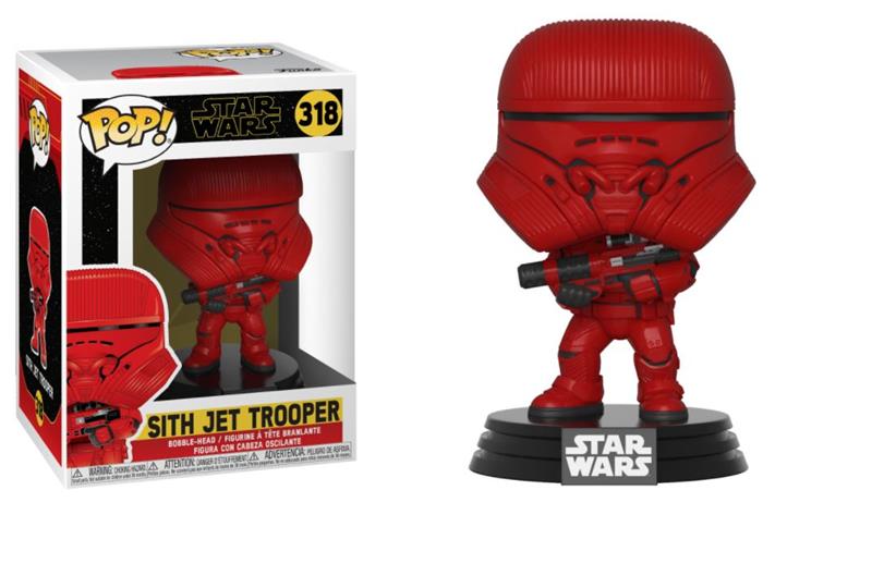 

Коллекционная фигурка Funko POP! Bobble: Star Wars Ep 9: Sith Jet Trooper 39880