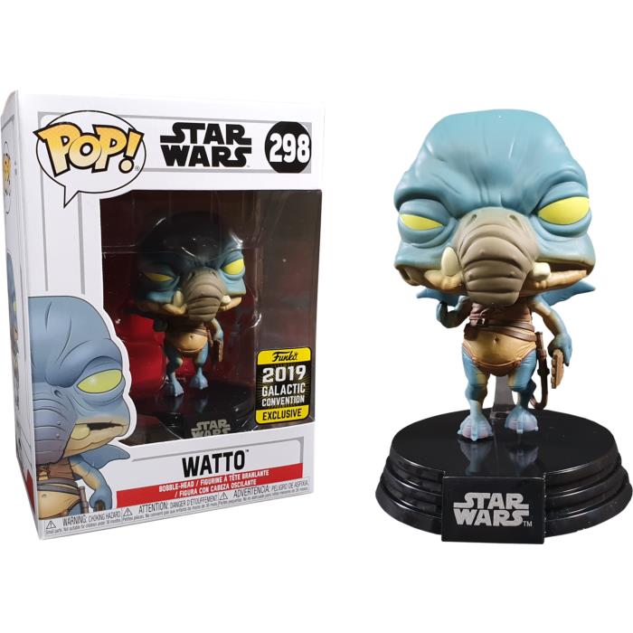 

Коллекционная фигурка Funko POP! Bobble: Star Wars: Watto Disney Exclusive GC 37666