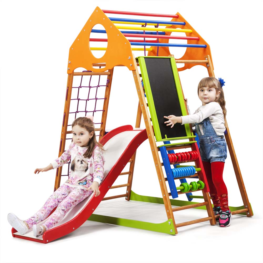 

Детский спортивный комплекс для дома KindWood Plus 3