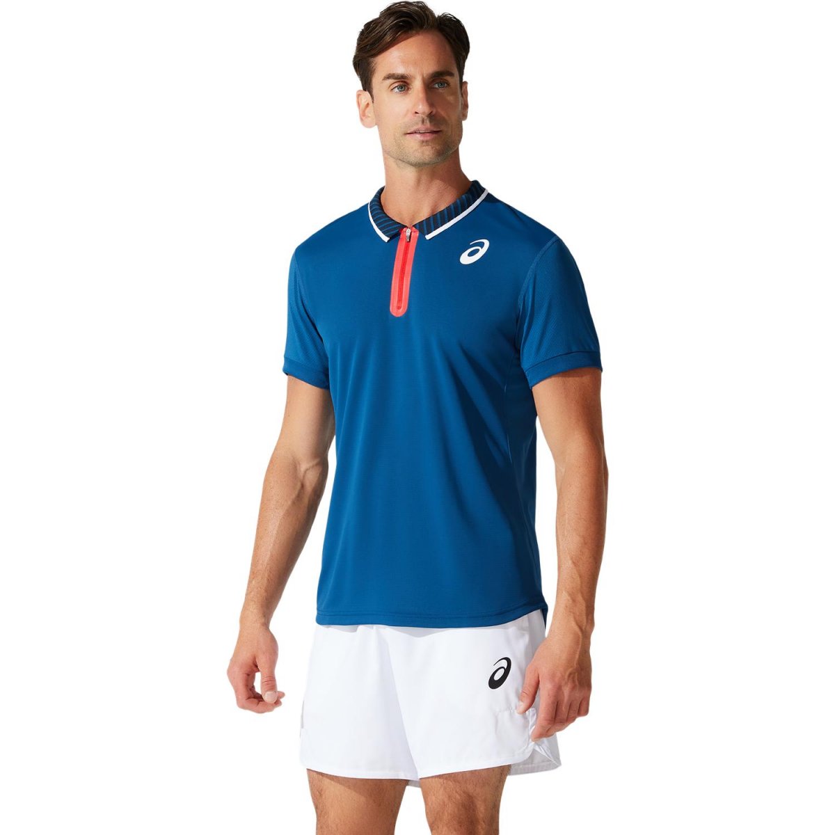 

Поло Asics MATCH M POLO SHIRT XL синий c-2041A134-407