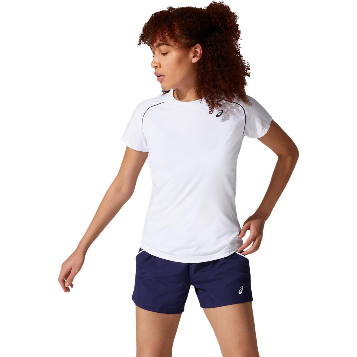 

Футболка Asics COURT W PIPING SS M белый c-2042A157-100