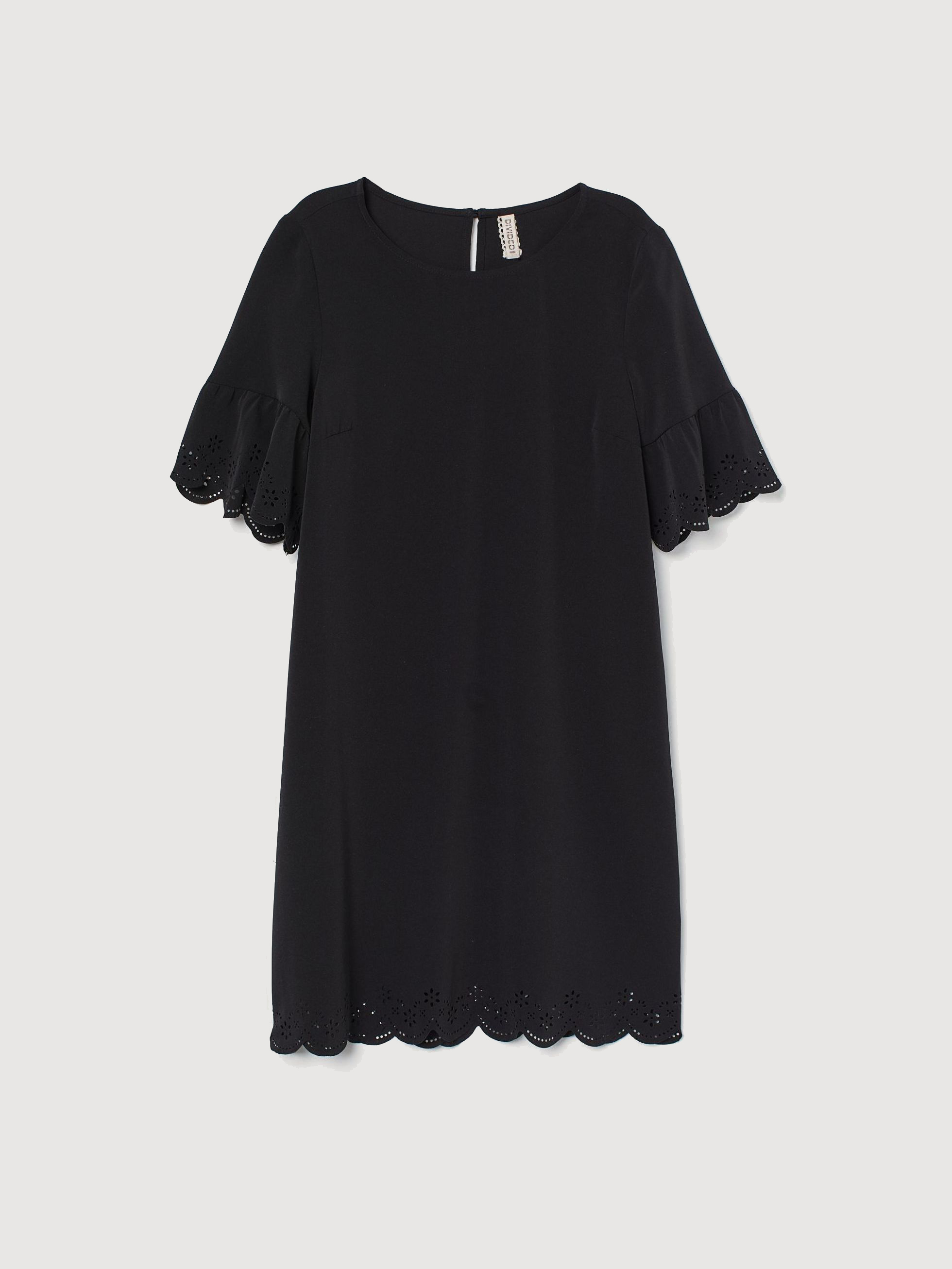 

Платье H&M 97162435  Черное, Платье H&M 97162435 34 Черное