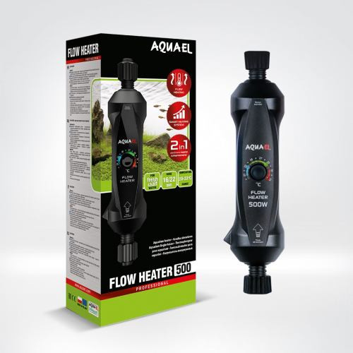 

Обогреватель проточный Flow Heater 500 Вт с системой регулировки One Touch