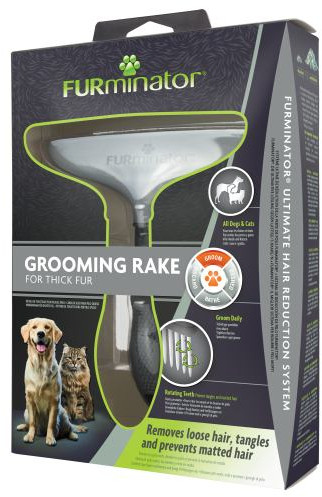 

Фурминатор для собак и кошек FURminator NEW с вращающимися зубцами
