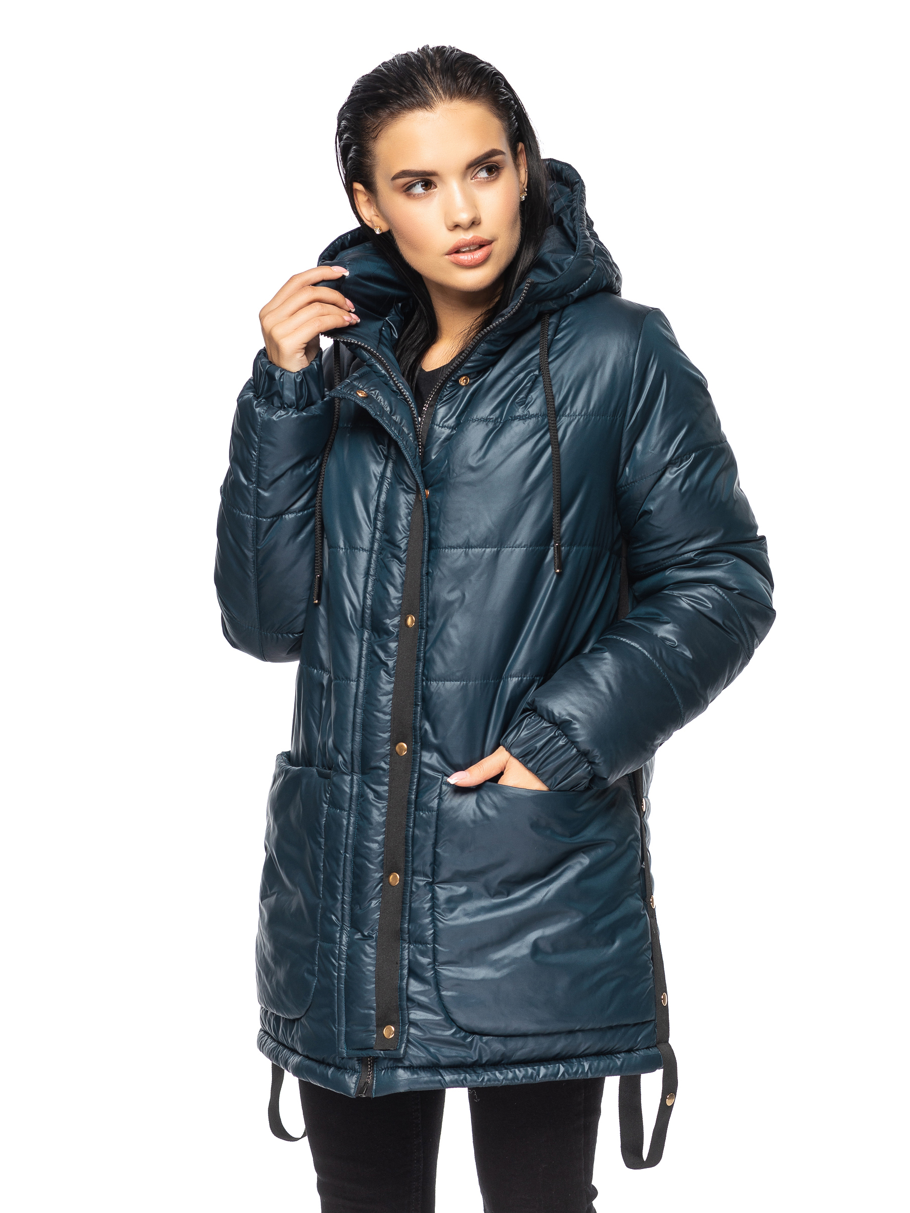 

Женская зимняя куртка Kariant Анжели 46 Изумруд