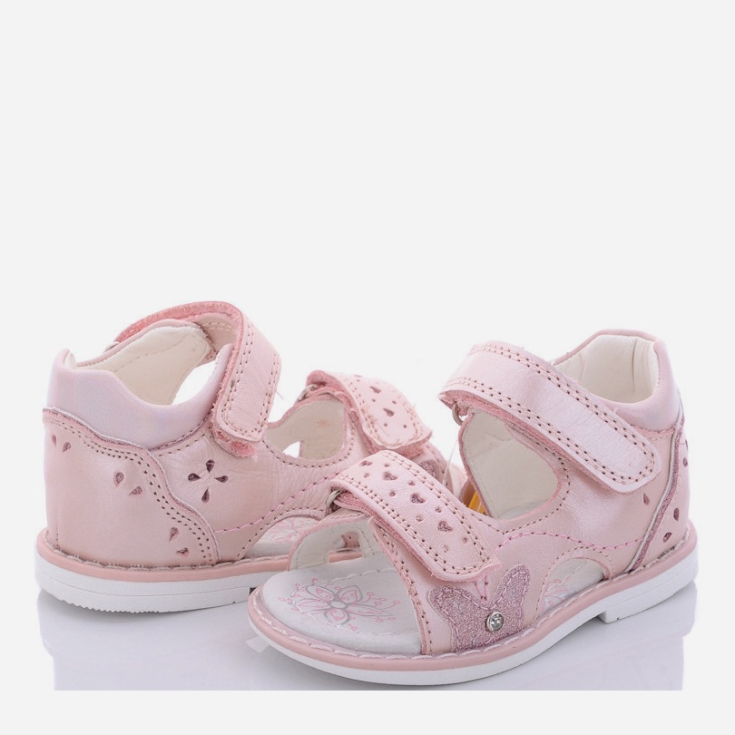 

Сандалии кожаные Clibee AB15 25 16.5 см Pink