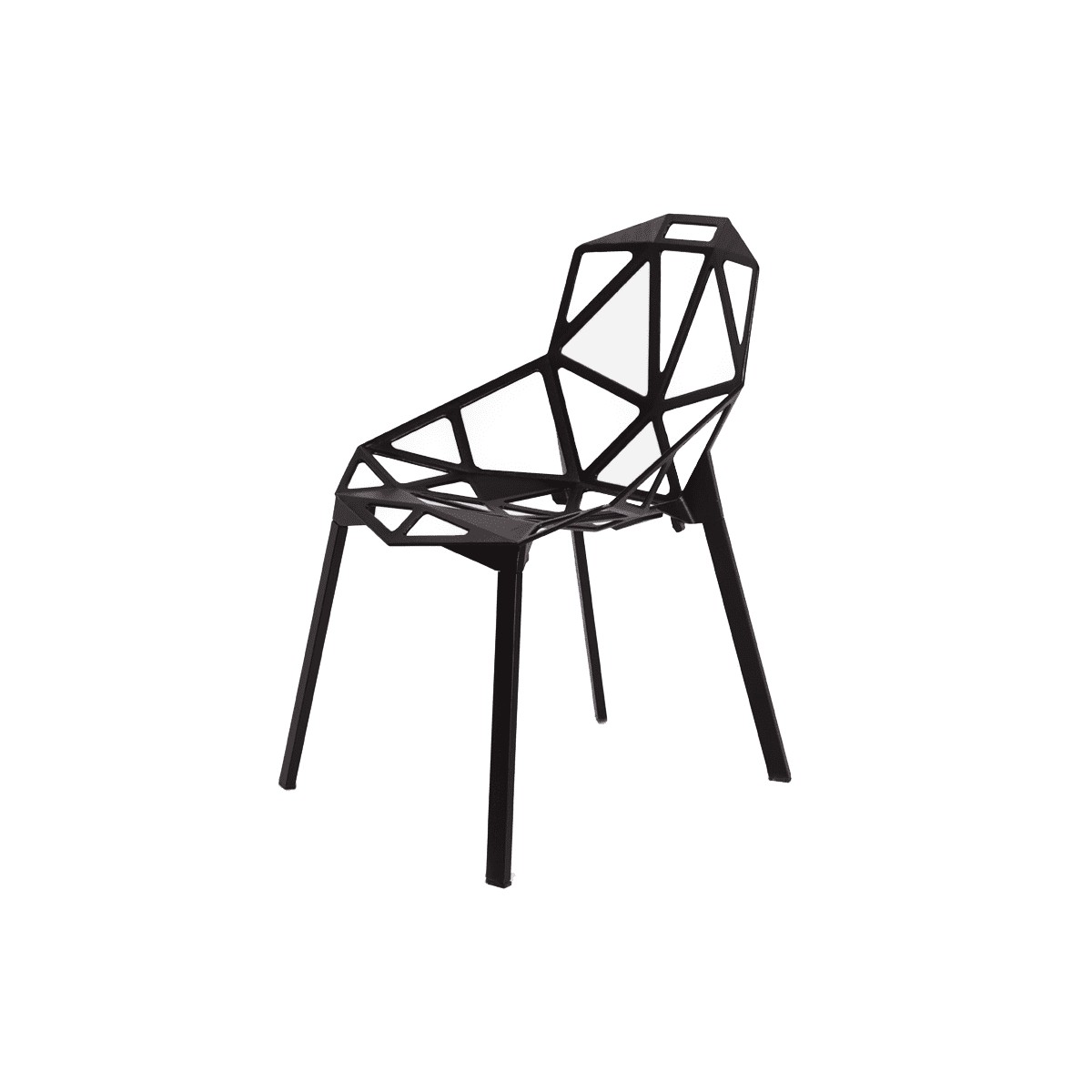 

Стул CoolArt Chair One (каркас алюминий ) черный