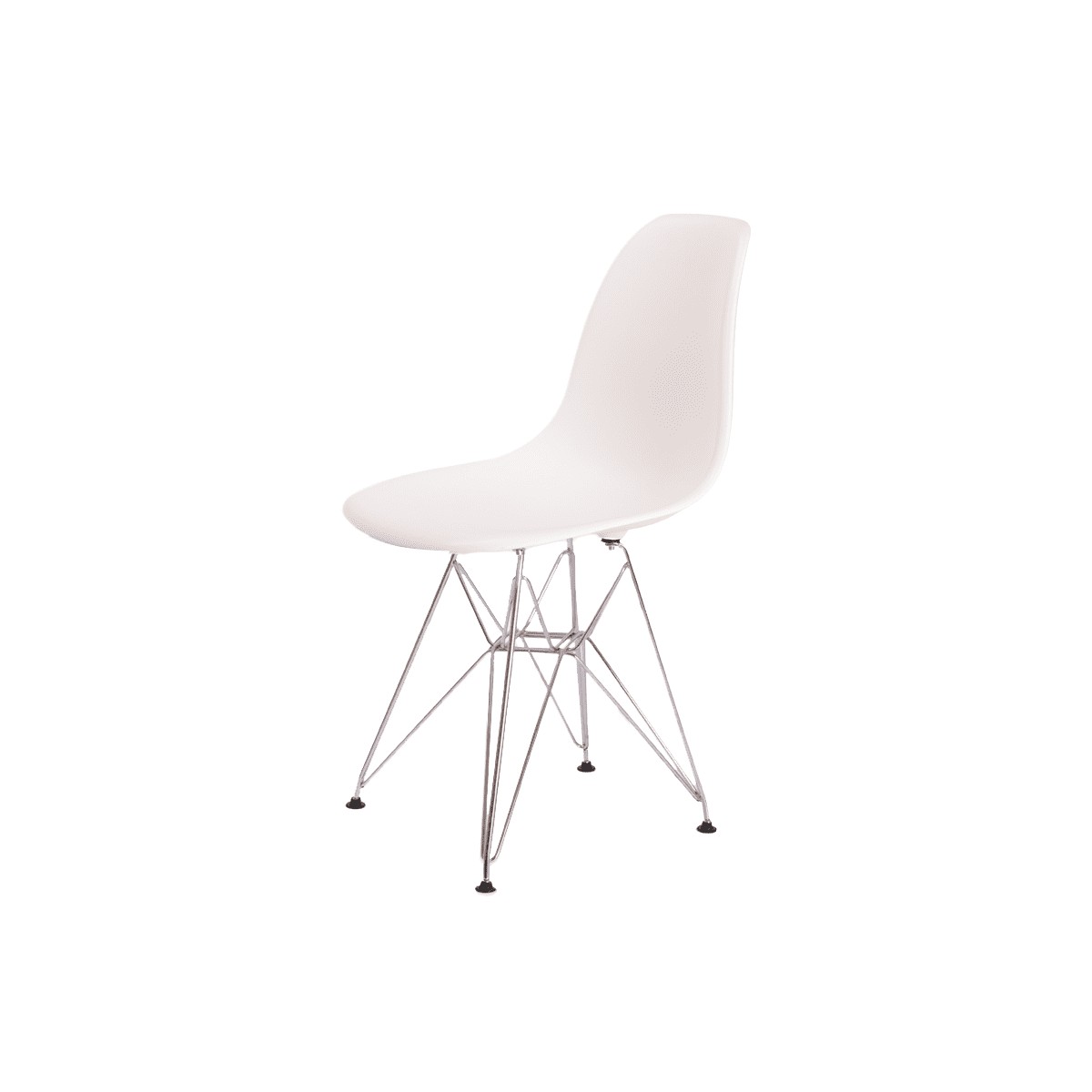 

Стул CoolArt Eames DSR (сиденье пластик, ножки хромированный металл) белый