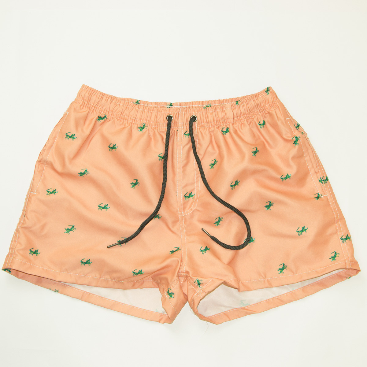 

Мужские пляжные шорты для купания (арт. 20156) оранжевые XXL