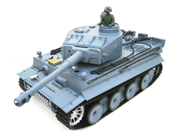 

Танк на радіоуправлінні Heng Long Tiger I з пневмогарматою і інфрачервоним боєм (HL3818-1UPG)