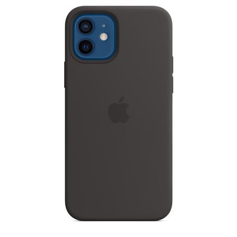 

Чехол Без бренда Silicone Case with MagSafe для iPhone 12 Mini Black