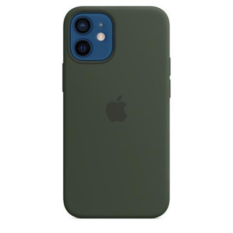 

Чехол Без бренда Silicone Case with MagSafe для iPhone 12/12 Pro Cyprus Green