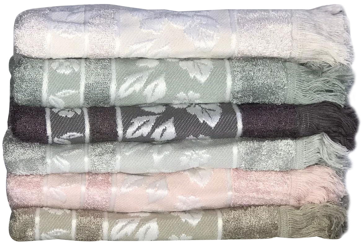 

Набор махровых полотенец Miss Cotton Bamboo Jasmin 70x140 6 шт (ts-01492)