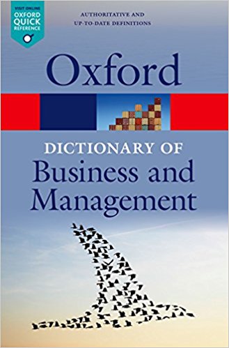 

A Dictionary of Business and Management