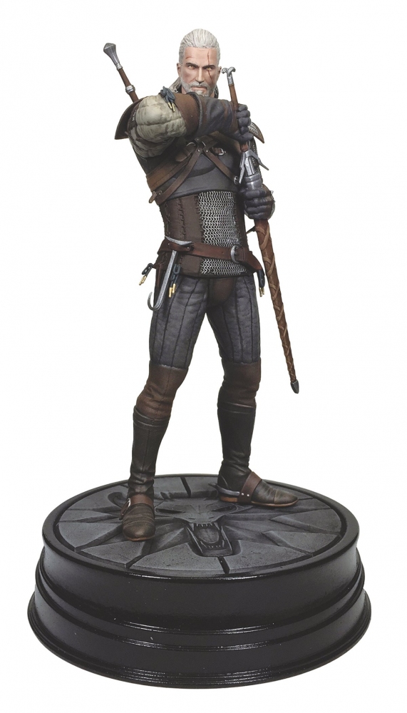 

Фигурка Dark Horse Ведьмак Геральт - Witcher 3 Wild Hunt PVC Statue Heart of Stone Geralt Deluxe 24 см