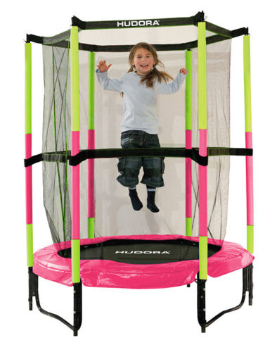 

Батут для детей Hudora 140см Pink
