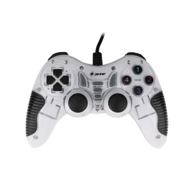 

Геймпад проводной для ПК U-900 USB 2.0 DualShock (White) Voltronic PK-U-900-Wt