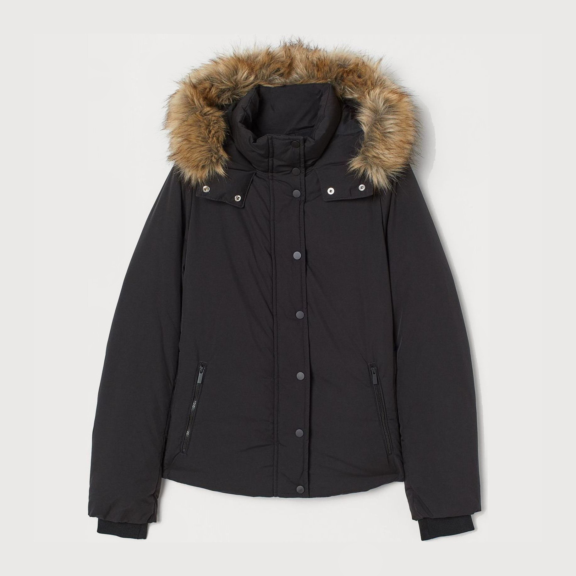 

Парка H&M 43209166  Черная, Парка H&M 43209166 44 Черная