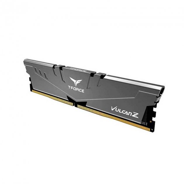 

Память DDR4 8Gb, 3200 MHz, Team T-Force Vulcan Z, Gray, 16-18-18-38, 1.35V, с радиатором (TLZGD48G3200HC16C01)