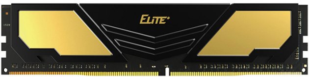 

Память DDR4 8Gb 2400 MHz (PC4-19200), Team Elite Plus, 16-16-16-39, 1.2V, с радиатором (TPD48G2400HC1601)