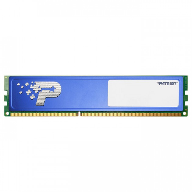 

Память DDR4 4Gb, 2400 MHz, Patriot, 16-16-16, 1.2V, с радиатором (PSD44G240082H)