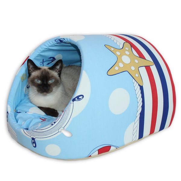 

Домик для Кота или Собаки Haustier Sea Breeze S - 47x40x28см (H2-1-033)