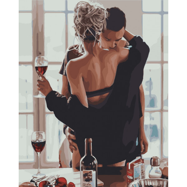 

Набір для розпису "Романтичний ранок 2" 40*50 см