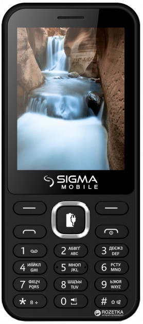 

Мобильный телефон Sigma mobile X-Style 31 Power black