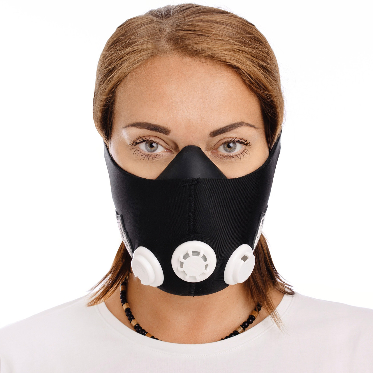 

Маска тренировочная Zelart Training Mask 6214 размер S (45-67кг) Black