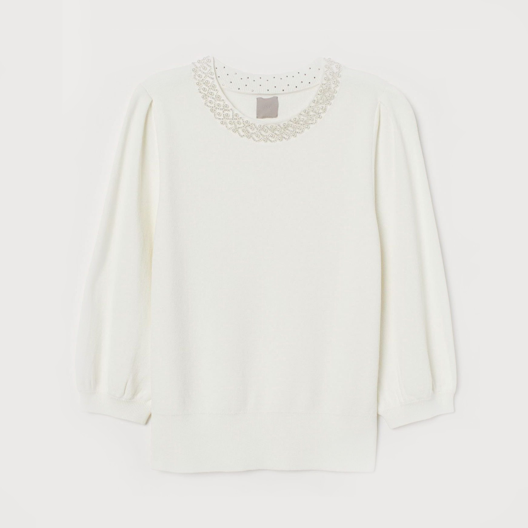 

Джемпер H&M 70646236 S Белый