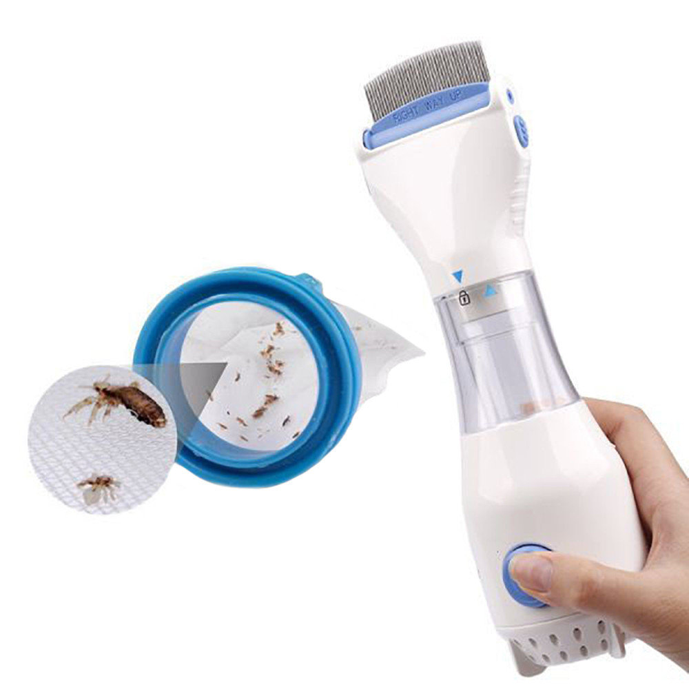

Обработка от блох Устройство для вычесывания блох и вшей CHEMICAL FREE HEAD LICE TREATMENT (pr000021-А390)