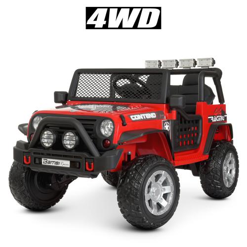 

Детский электромобиль Bambi M 4297EBLR-3 красный