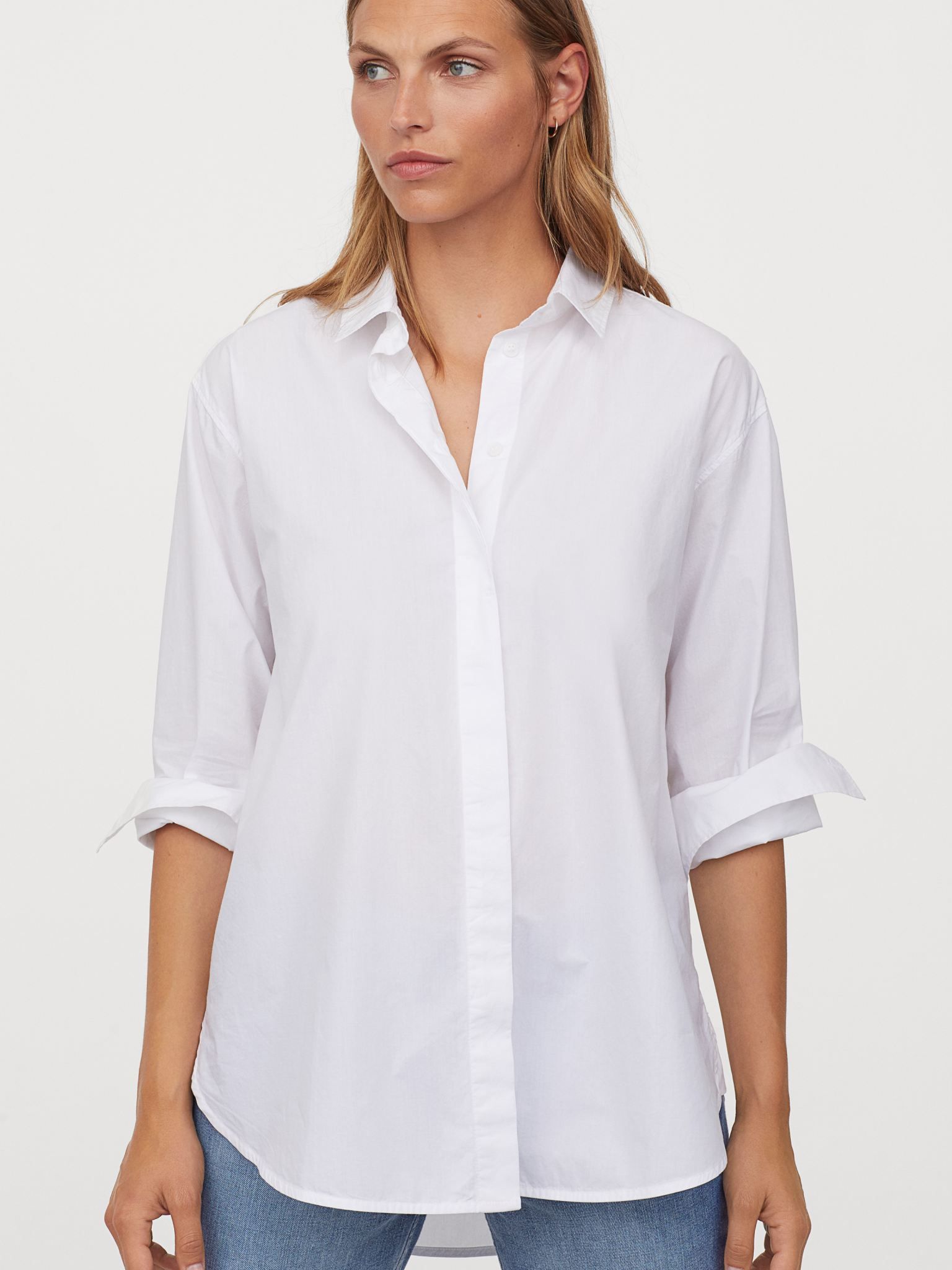 

Рубашка H&M 0811525 М Белая