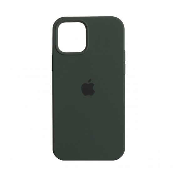 

Чехол MagSafe Silicone Case для Apple iPhone 12 / 12 Pro (Темно-аспидный серый)