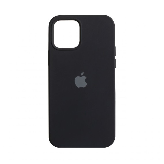 

Чехол MagSafe Silicone Case для Apple iPhone 12 / 12 Pro (Черный)