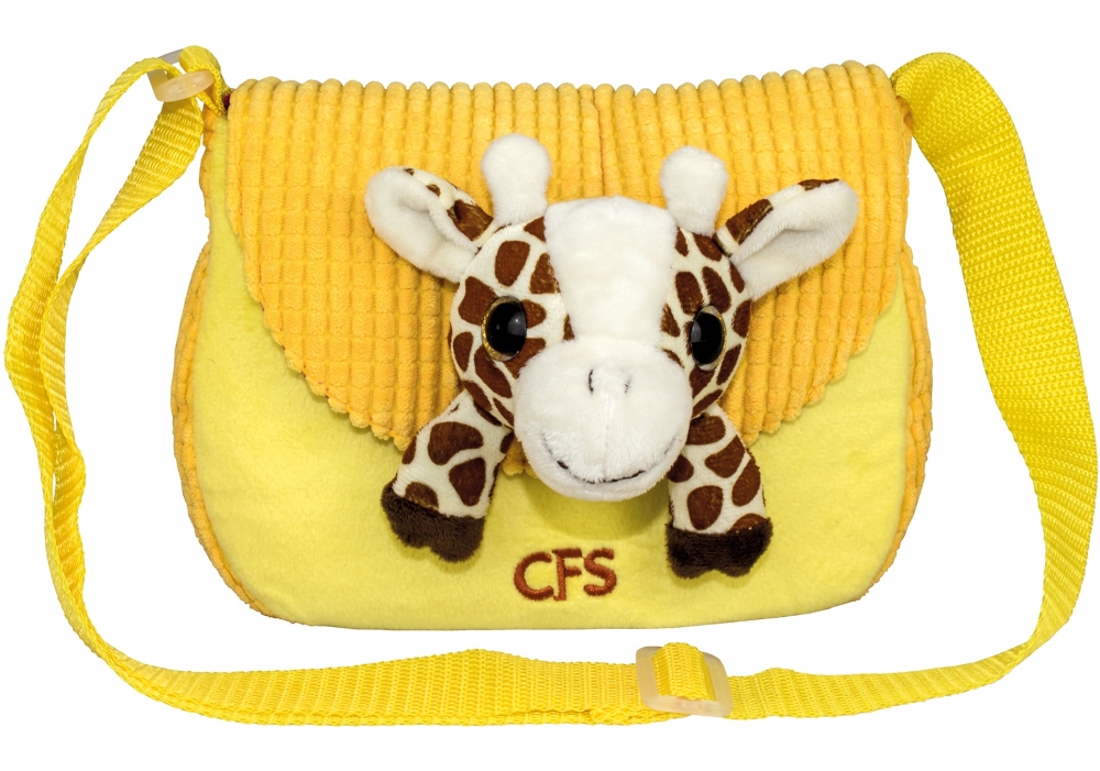 

Сумка дошкольное Cool for school 8 Giraffe 20х16х5 см желтый (CF86078)