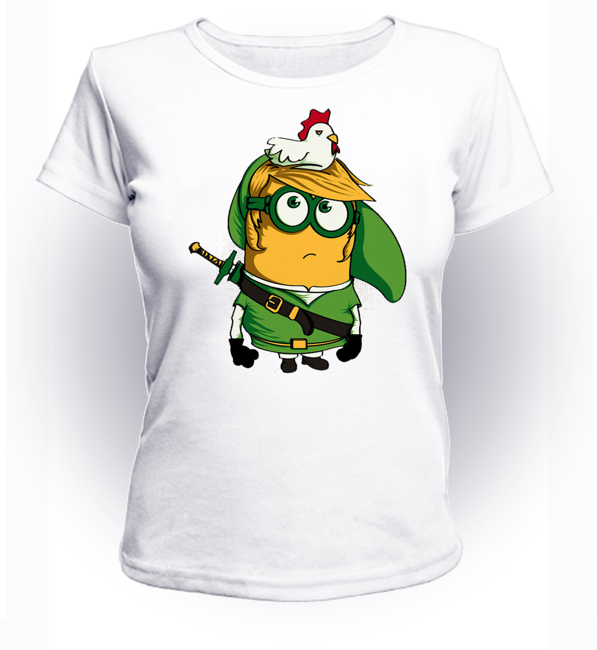 

Футболка GeekLand Миньоны Гадкий я Despicable Me chicken DM.01.042 (FU21DM.01.042/girl-170)