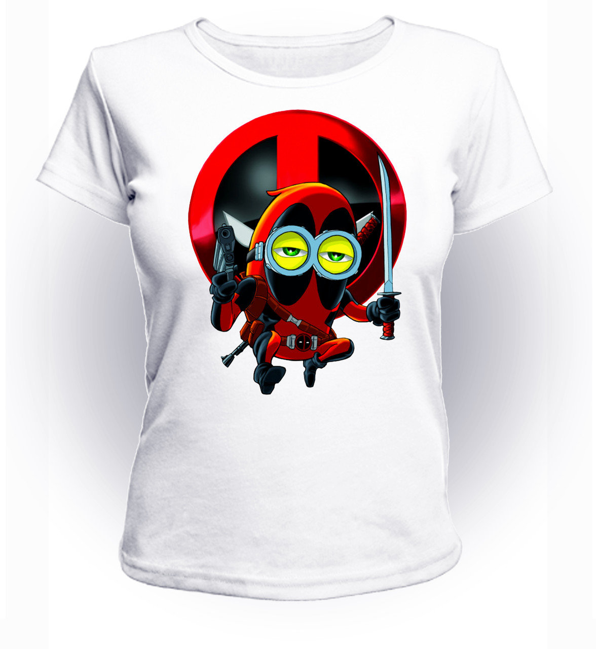 

Футболка GeekLand Миньоны Гадкий я Despicable Me Deadpool DM.01.010 (FU21DM.01.010/wom-S)