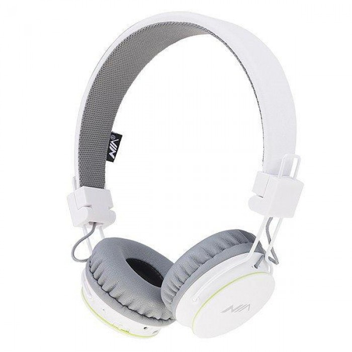

Беспроводные Bluetooth Наушники с MP3 плеером NIA-X2 Радио блютуз Белые