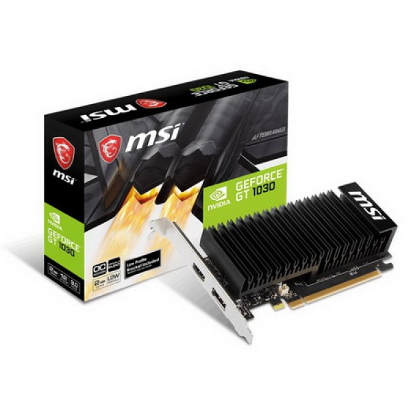 

GF GT 1030 2GB DDR4 Low Profile OC MSI (GeForce GT 1030 2GHD4 LP OC)