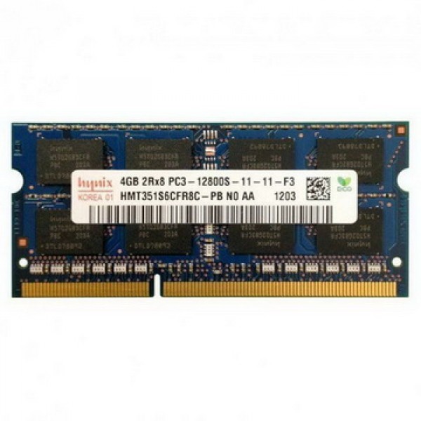 

SO-DIMM 4GB/1600 DDR3L Hynix (HMT351S6CFR8A-PB) Refurbished